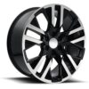 FR 96 – GMC CARBONPRO REPLICA WHEELS - GLOSS BLACK MACHINED FACE