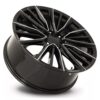 FR 205 - PLATINUM V REPLICA WHEEL - GLOSS BLACK BALL MILLED - Image 3