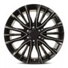 FR 205 - PLATINUM V REPLICA WHEEL - GLOSS BLACK BALL MILLED - Image 2