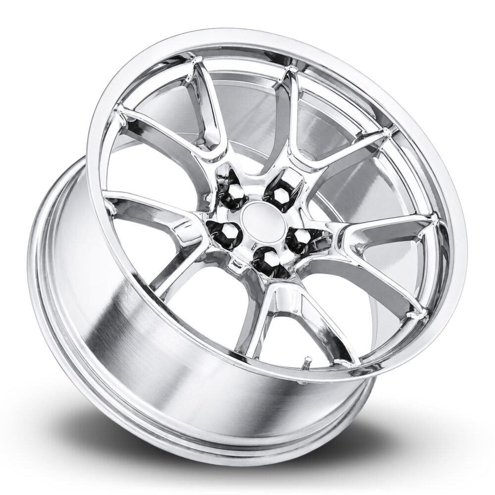 FR 66F – DODGE ANNIVERSARY REPLICA WHEELS – CHROME - Factory