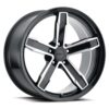 Z10 – IROC-Z CAMARO WHEELS - GLOSS BLACK MACHINED FACE