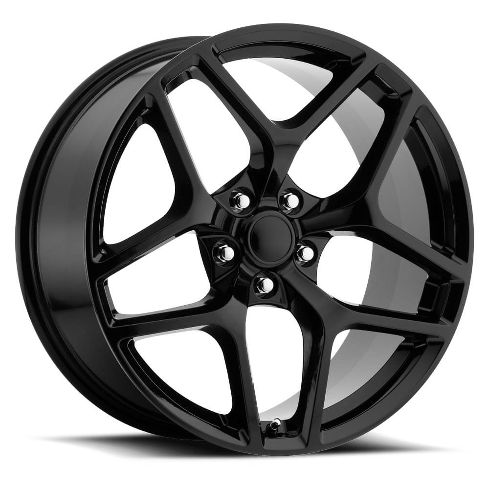 OE Creations Camaro Z28 Style Wheel – 20x11 +43 Gloss Black, 5x120, 1-Piece Cast Aluminum (QTY 1)