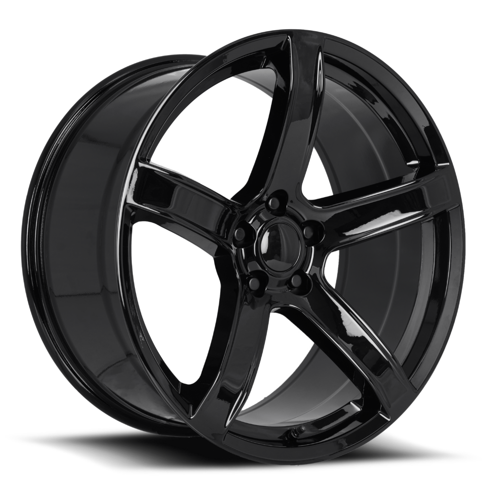 FR 77F – DODGE HELLCAT HC2 REPLICA WHEELS - GLOSS BLACK