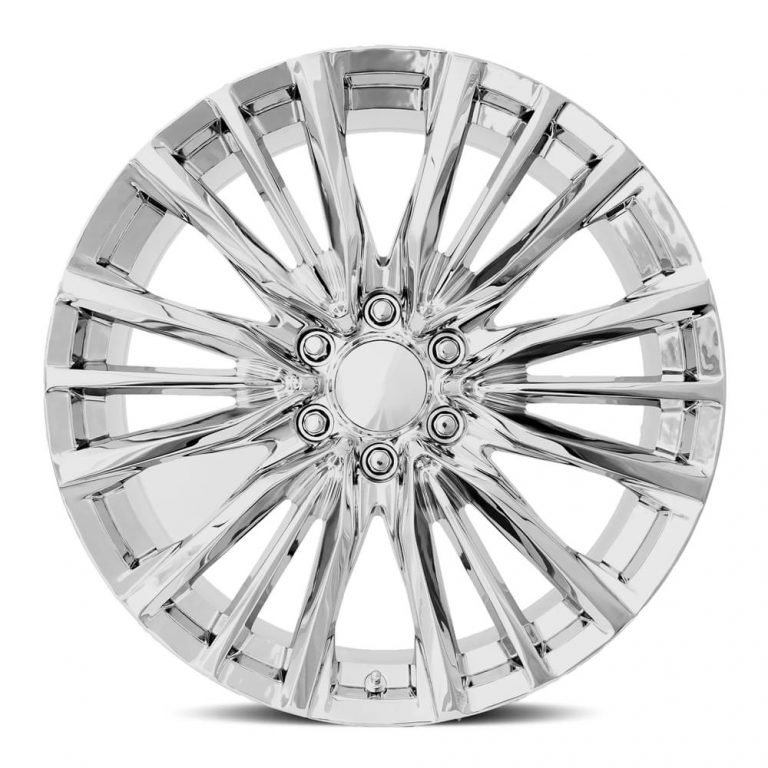 FR205-2290-6lug-Chrome-01-Cadillac-V-18-Spoke-factory-reproductions-wheels-rims-face-hr – WEB IMAGE