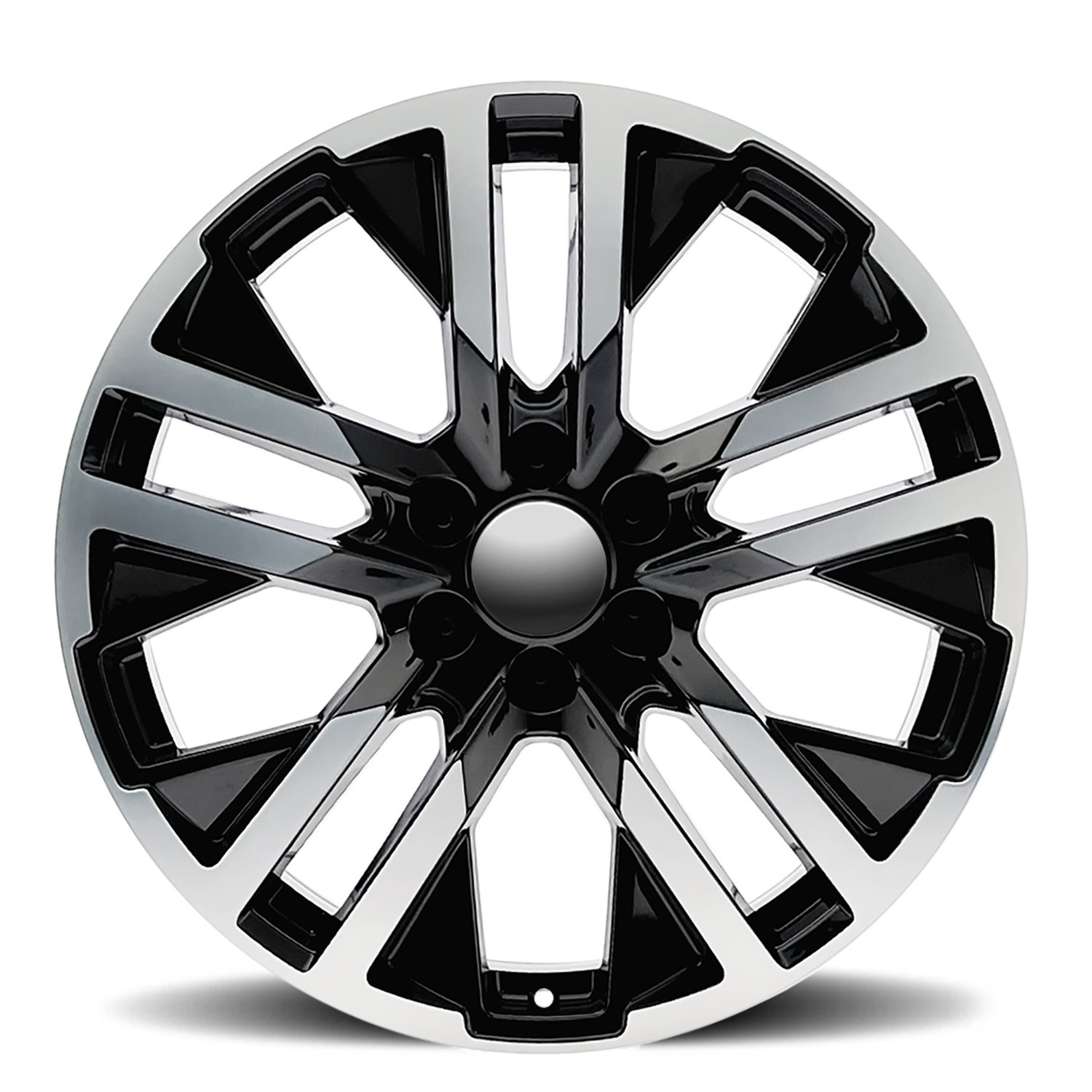 FR96-2290-6lug-Black-Machine-Face-09-GMC-CarbonPro-factory-reproductions-wheels-rims-face