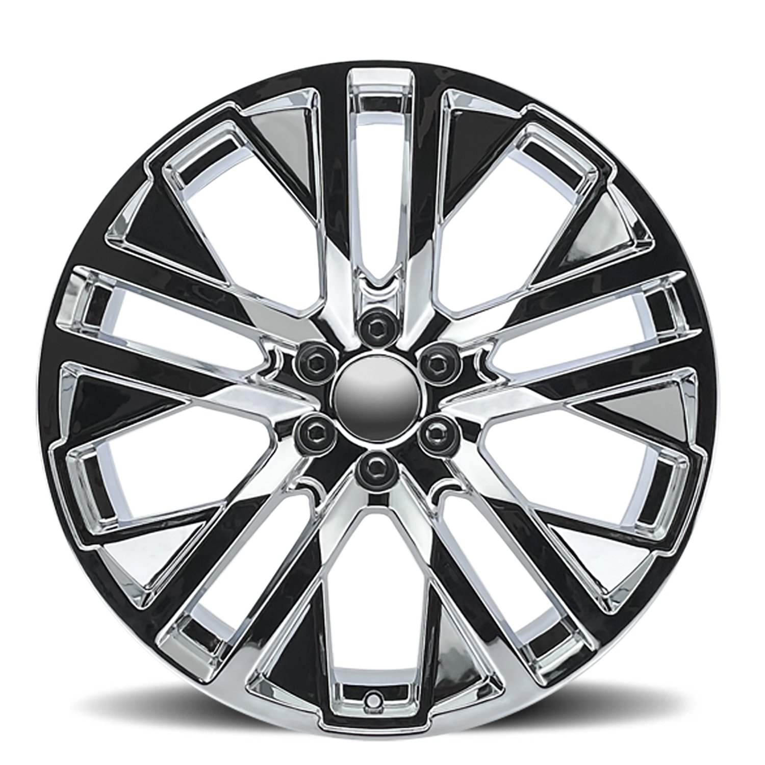FR96-2410-6lug-Chrome-01-GMC-CarbonPro-factory-reproductions-wheels-rims-face